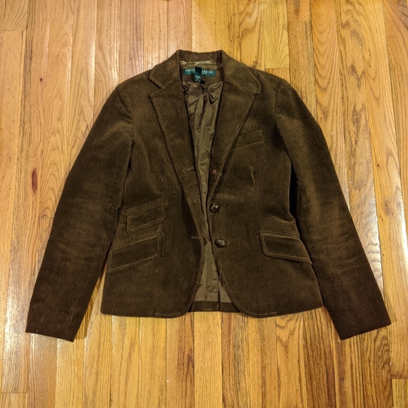 Lauren Ralph Lauren Jackets & Blazers - Lauren Jeans Co. Brown corduroy blazer, size P/P